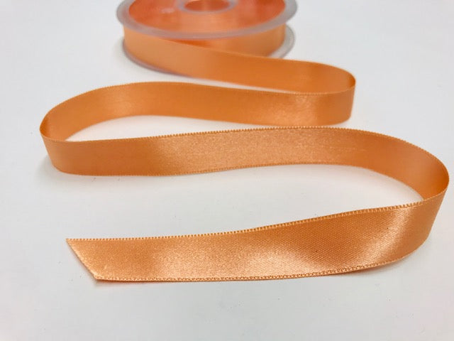 Satinband 15 mm Apricot 085