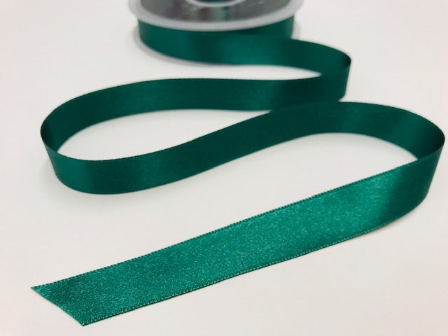 Satinband 15 mm Flaschengrün 067