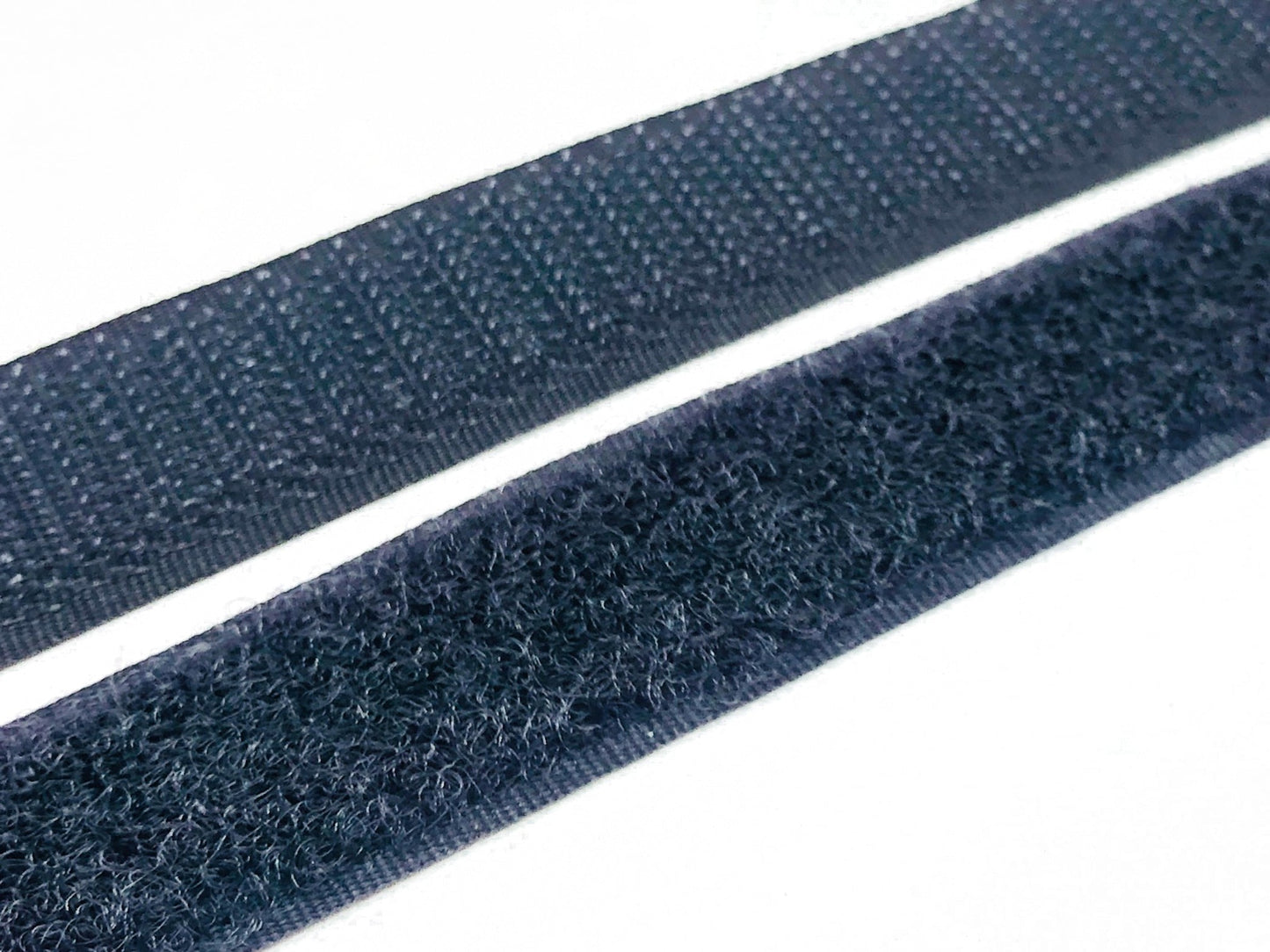 Klettverschluss 20 mm zum Aufnähen Dunkelblau