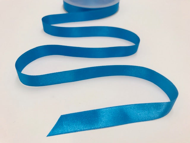 Satinband 15 mm Aqua 022