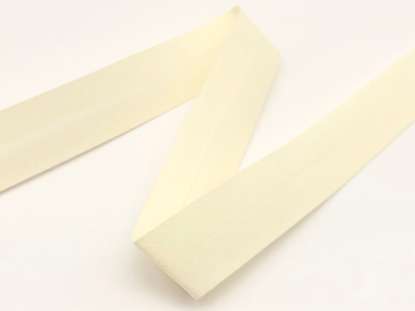 Schrägband 20 mm Naturweiß 51