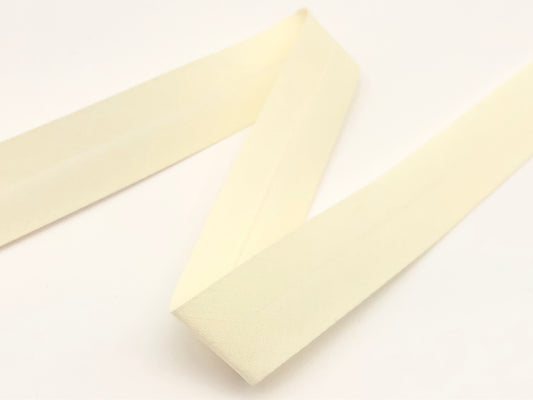 Schrägband 20 mm Naturweiß 51