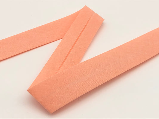 Schrägband 20 mm Apricot 12