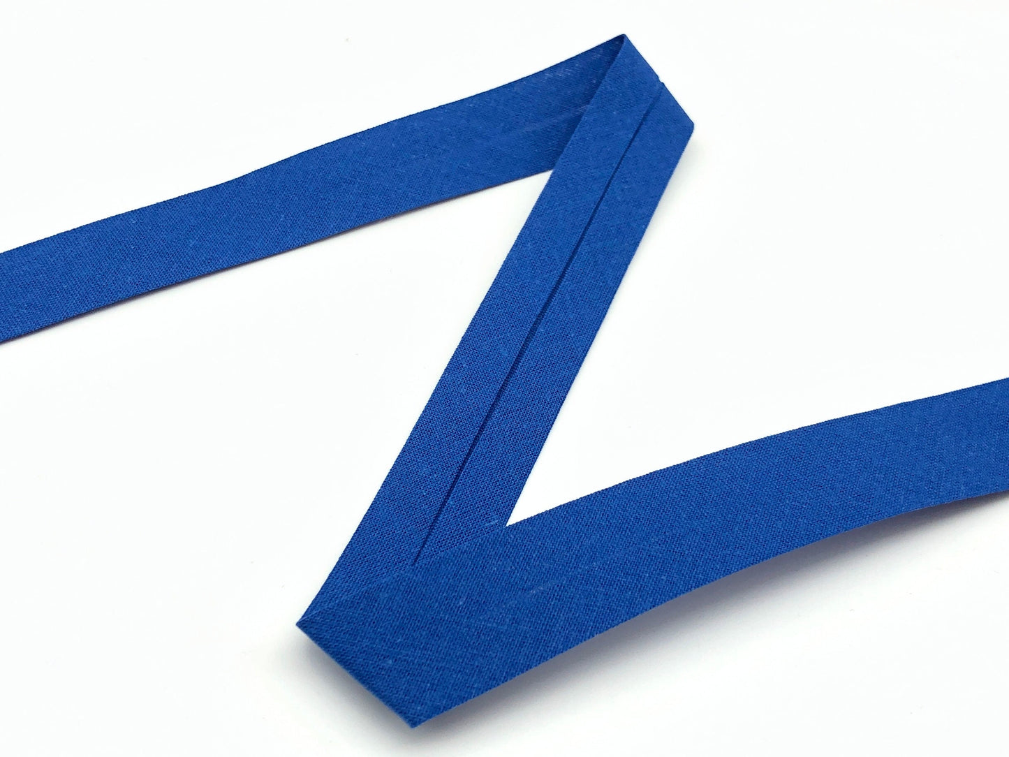 Schrägband 27 mm Kornblumenblau 118