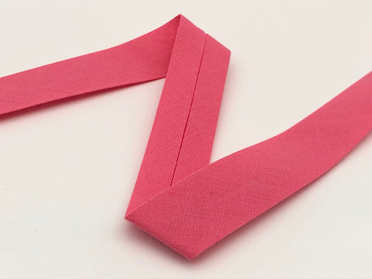 Schrägband 27 mm Altrosa 77