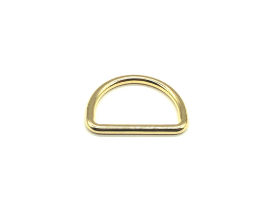 D-Ring 25 mm Metall Gold