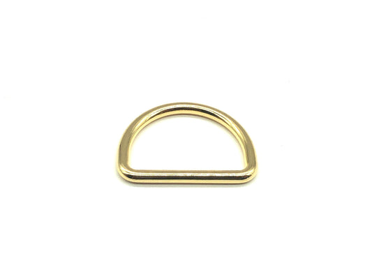 D-Ring 25 mm Metall Gold