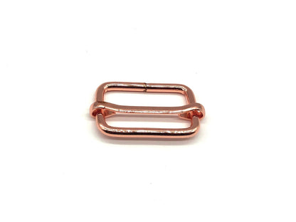 Leiterschnalle Metall 25 mm Rose