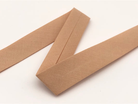 Schrägband 27 mm Camel light 41