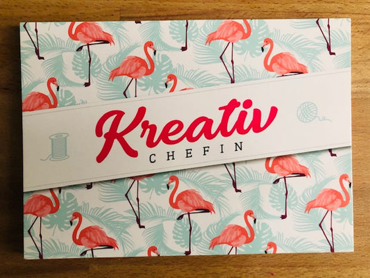 Postkarte Kreativ Chefin