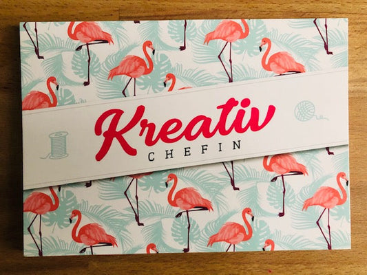 Postkarte Kreativ Chefin