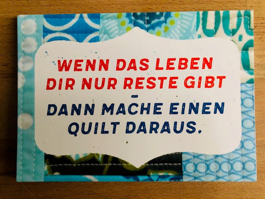 Postkarte Wenn das Leben Dir nur