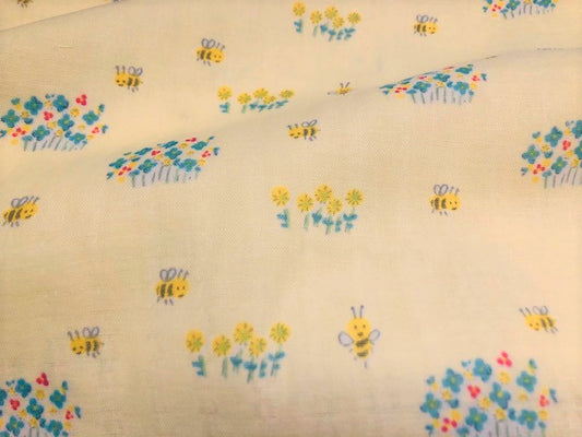 Musselin/Gauze Baby-Bienchen auf