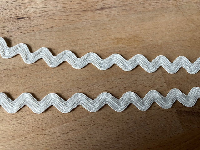 Zackenlitze 13 mm Creme