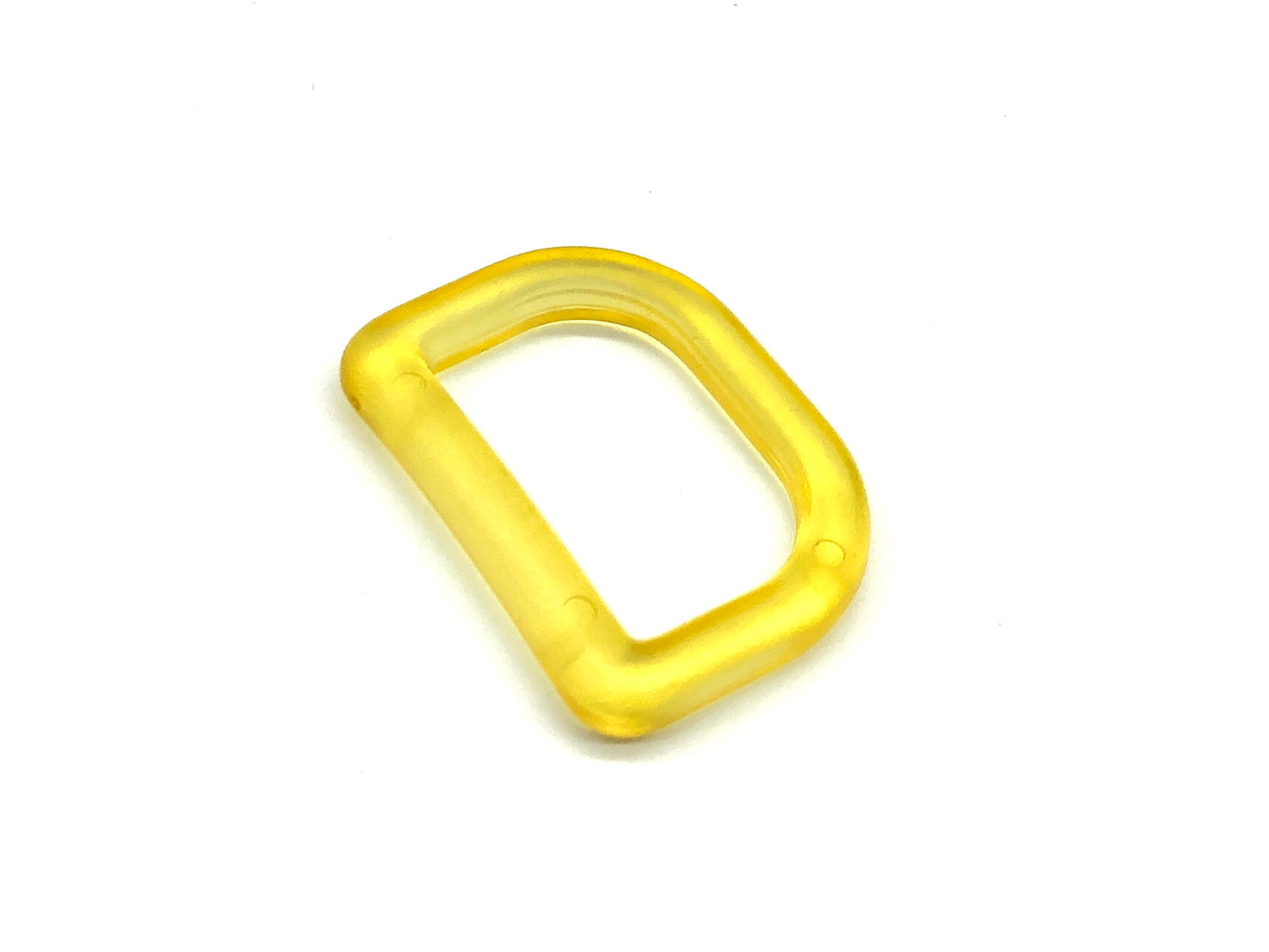 D-Ring 30 mm Gelb Kunststoff