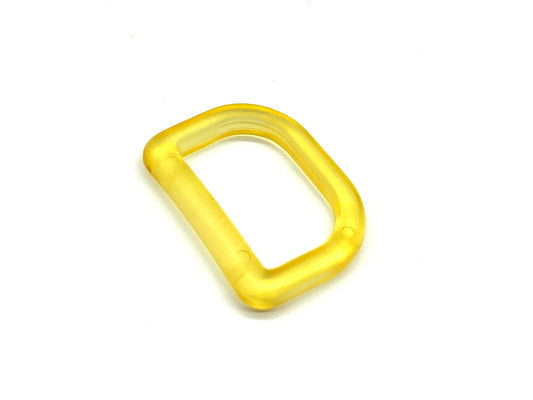 D-Ring 30 mm Gelb Kunststoff