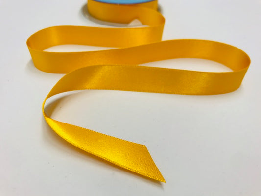 Satinband 10 mm Goldgelb 052