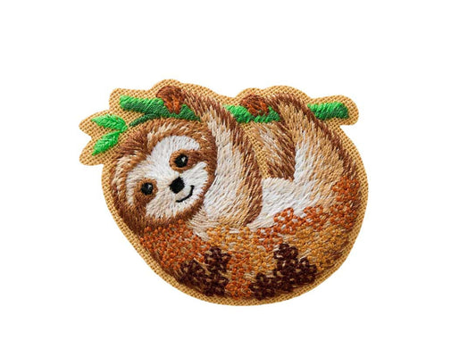 Faultier Bügelbild/Applikation