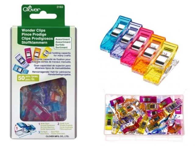 Clover Wonder Clips Stoffklammern