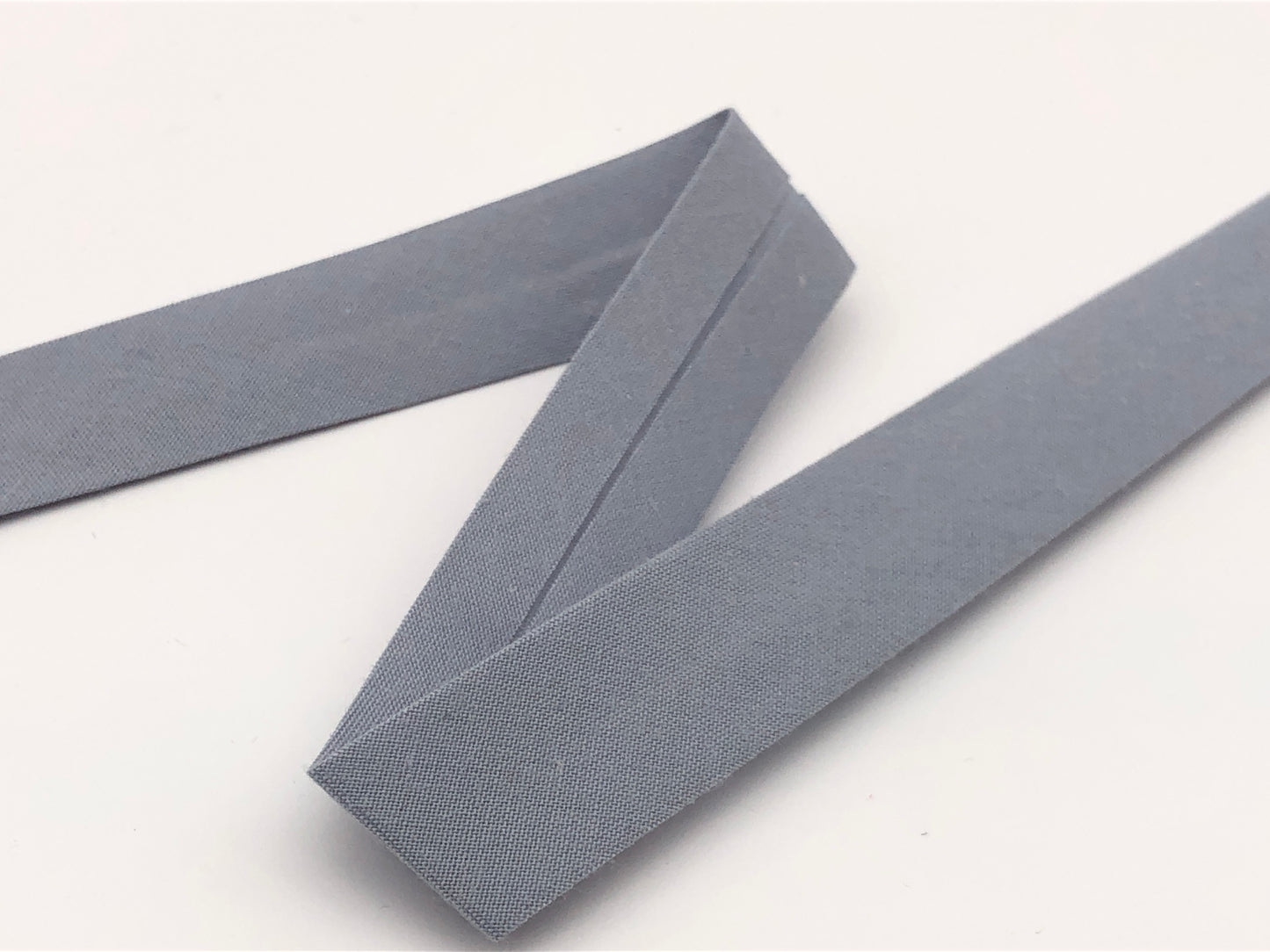 Schrägband 20 mm Mittelgrau 131