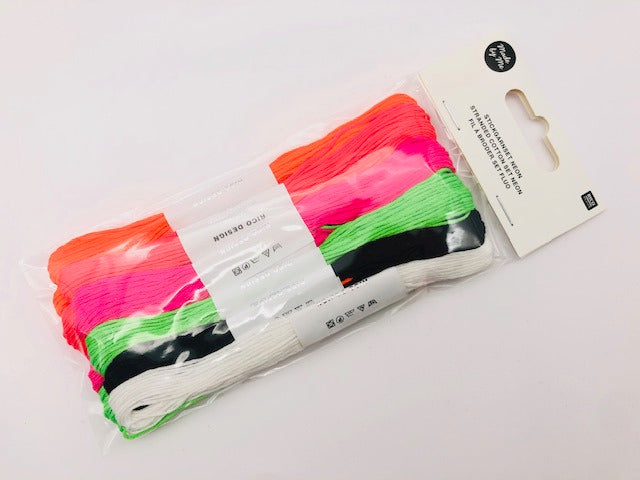 Handstickgarn/Sticktwist Neon