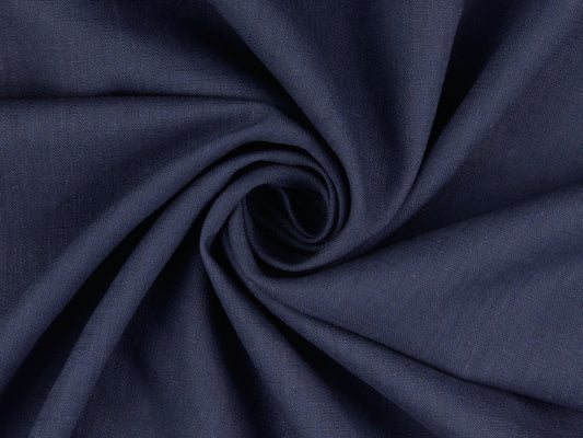 Leinen Marineblau gewaschen