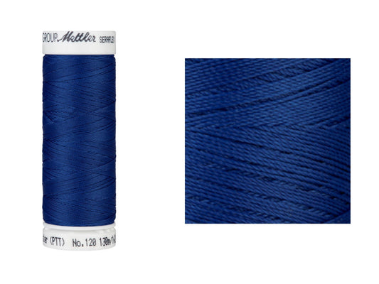 Seraflex Elastik-Nähgarn Königsblau