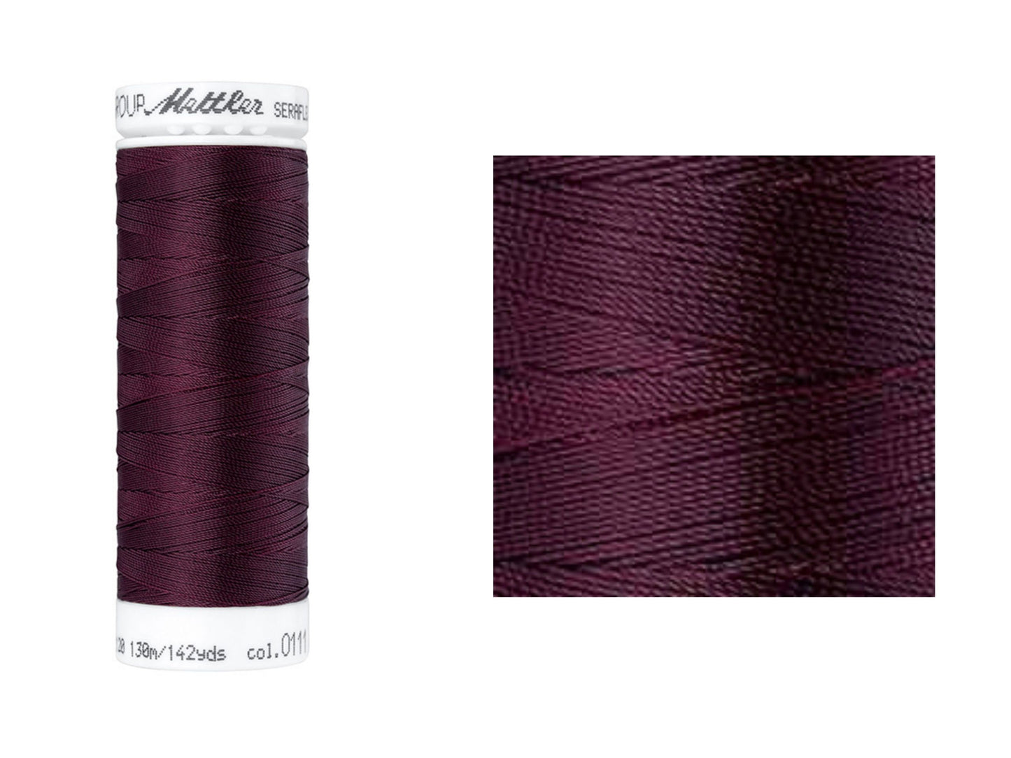 Seraflex Elastik-Nähgarn Beet Red