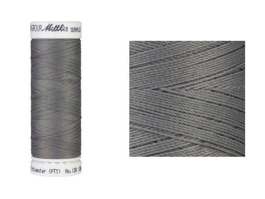 Seraflex Elastik-Nähgarn Tin Grau