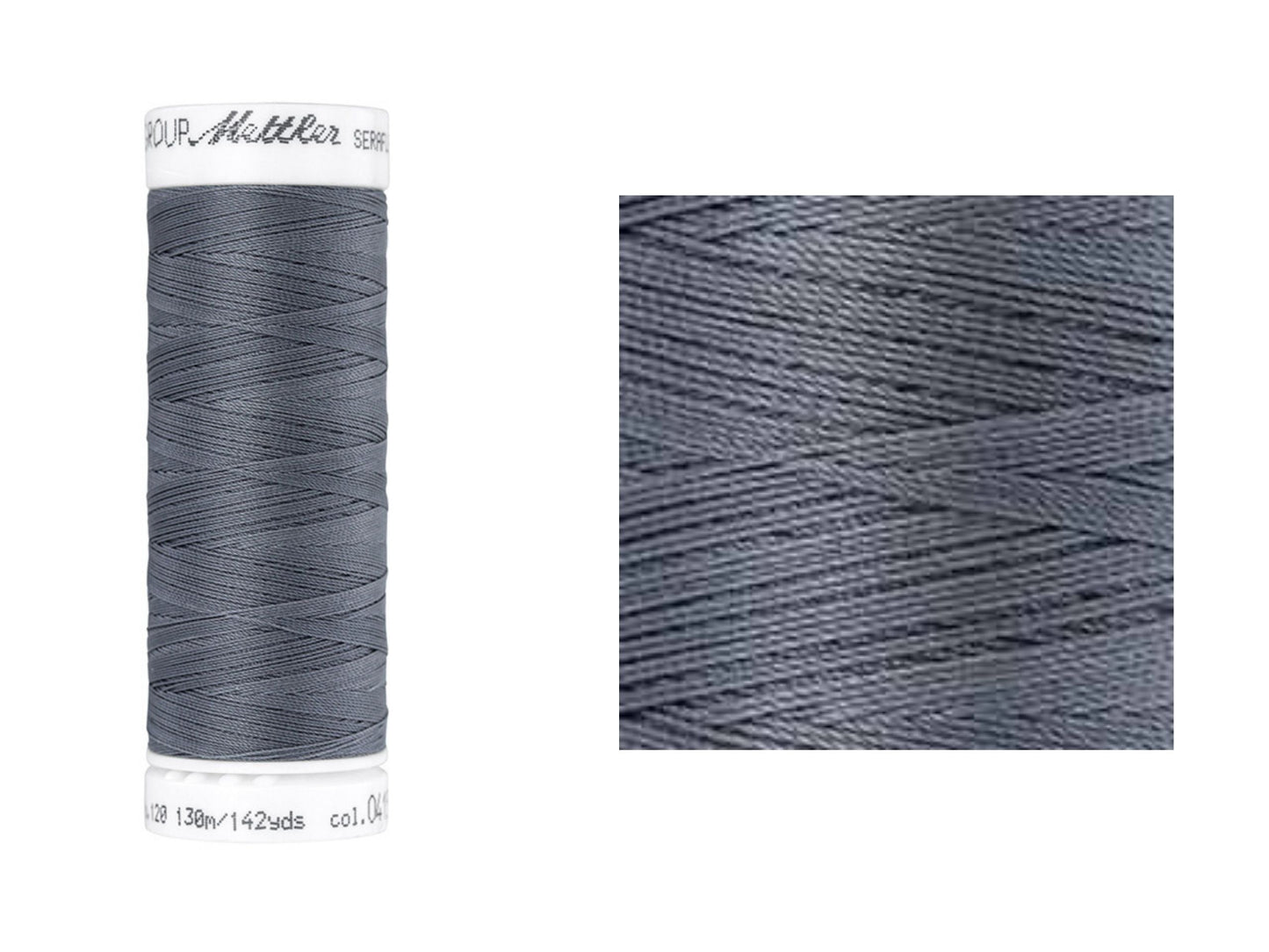 Seraflex Elastik-Nähgarn Old Tin 415
