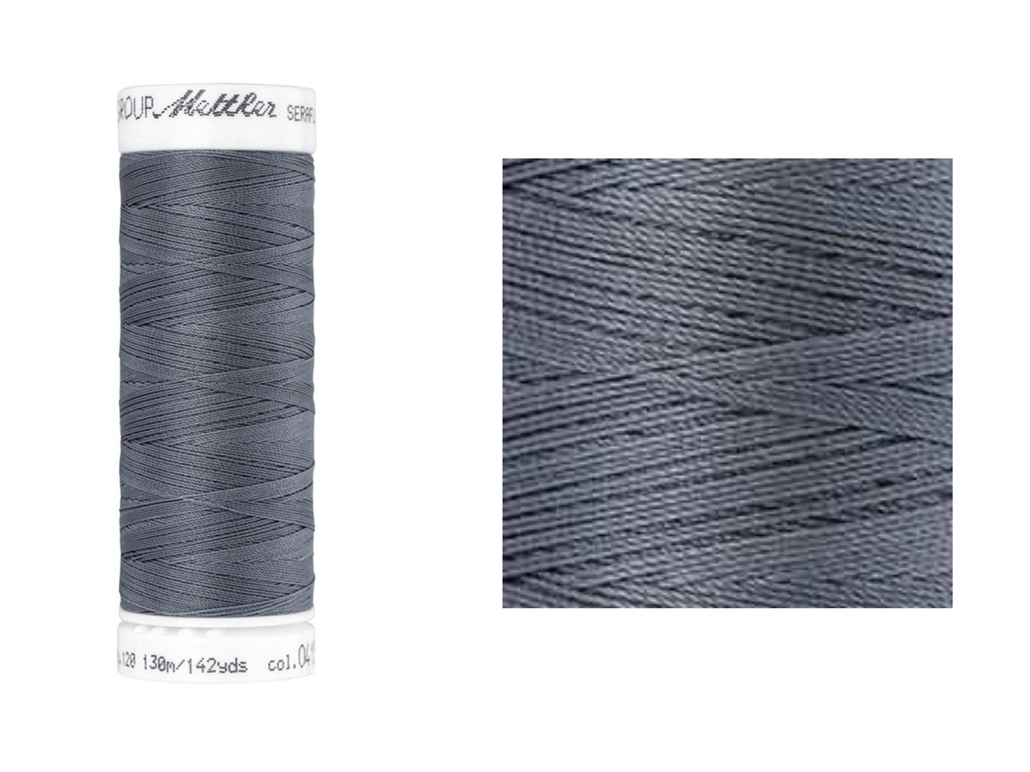 Seraflex Elastik-Nähgarn Old Tin