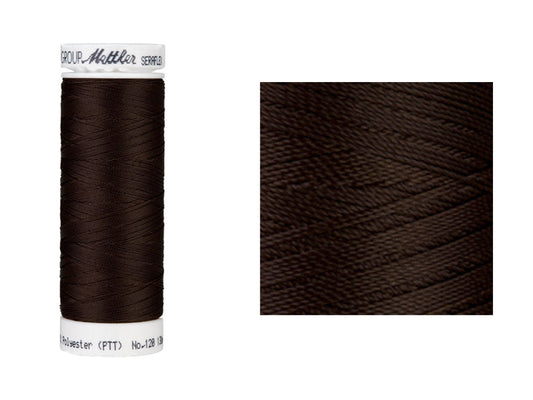 Seraflex Elastik-Nähgarn Chocolate 428