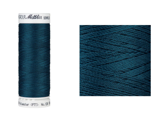 Seraflex Elastik-Nähgarn Tartan Blue 485