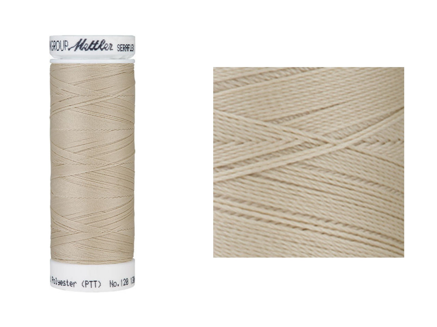 Seraflex Elastik-Nähgarn Oat Flakes