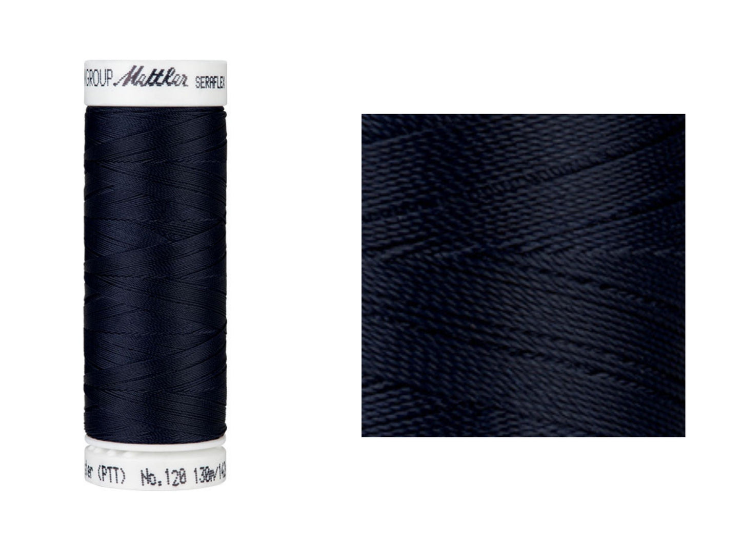 Seraflex Elastik-Nähgarn Darkest