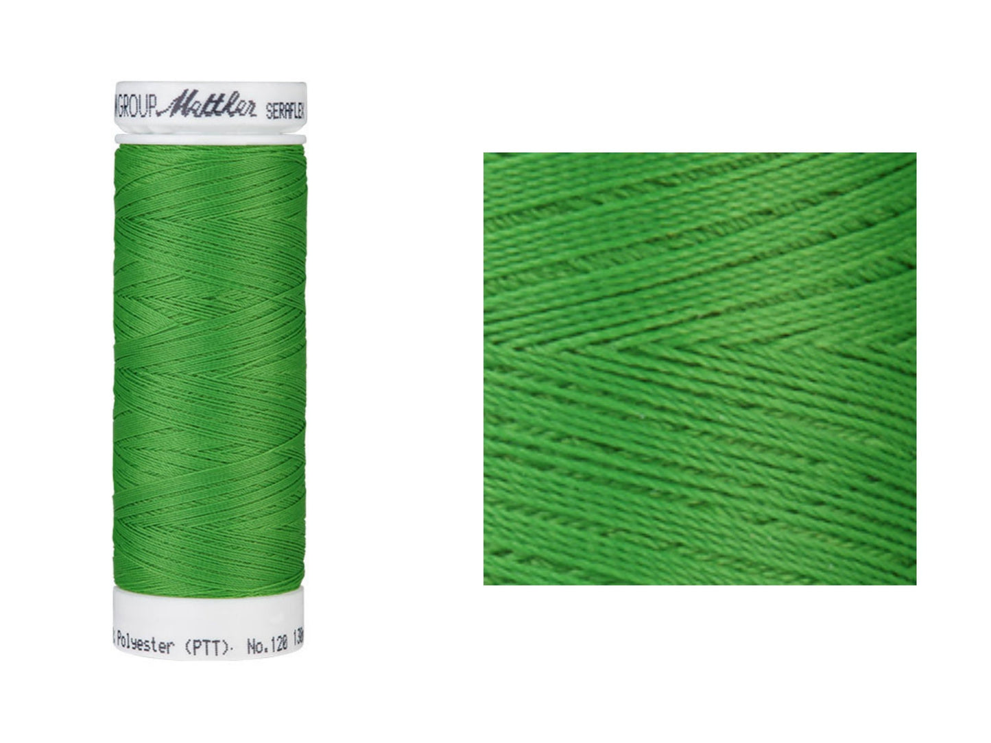 Seraflex Elastik-Nähgarn Grasgrün