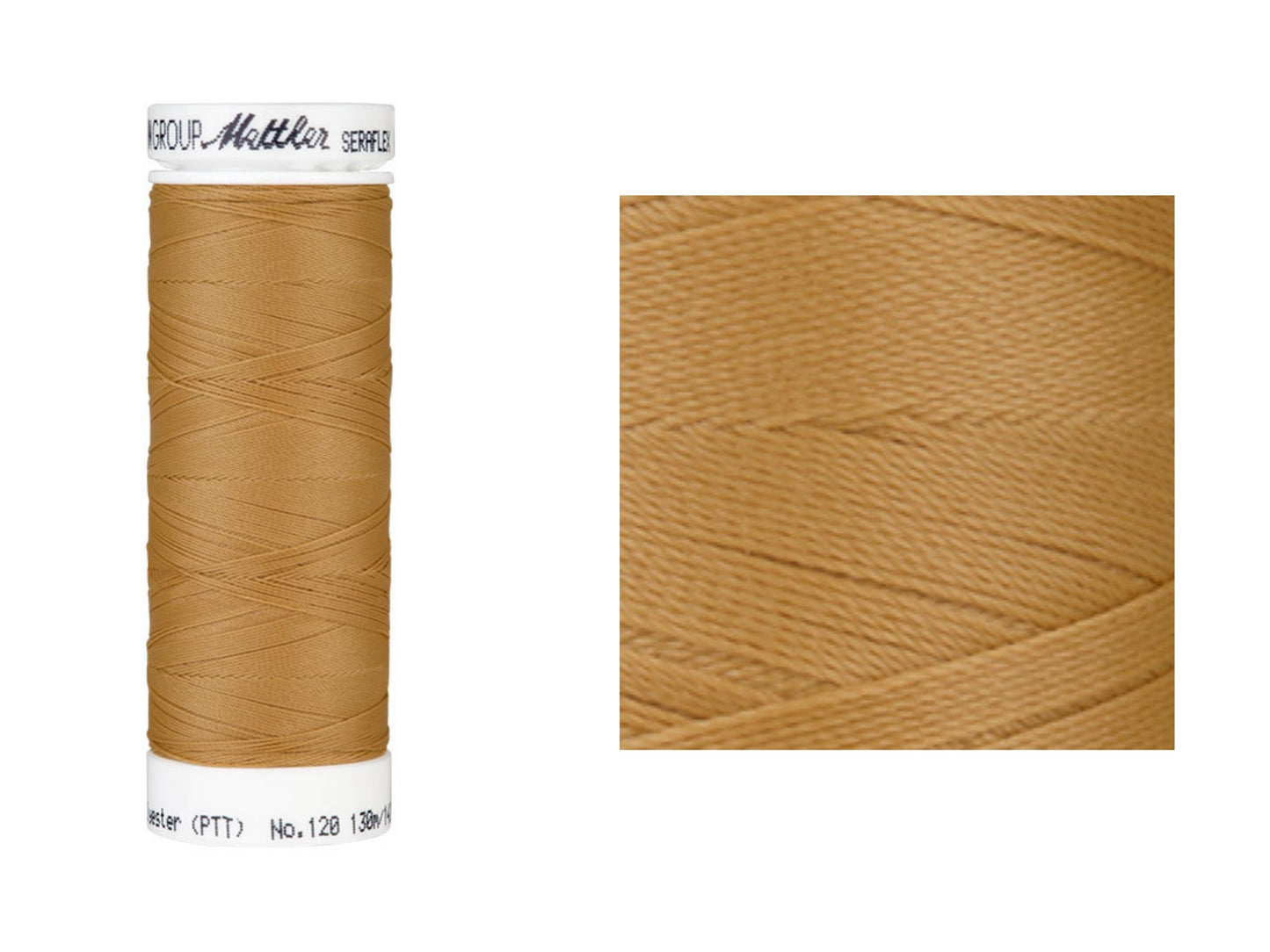 Seraflex Elastik-Nähgarn Toffee