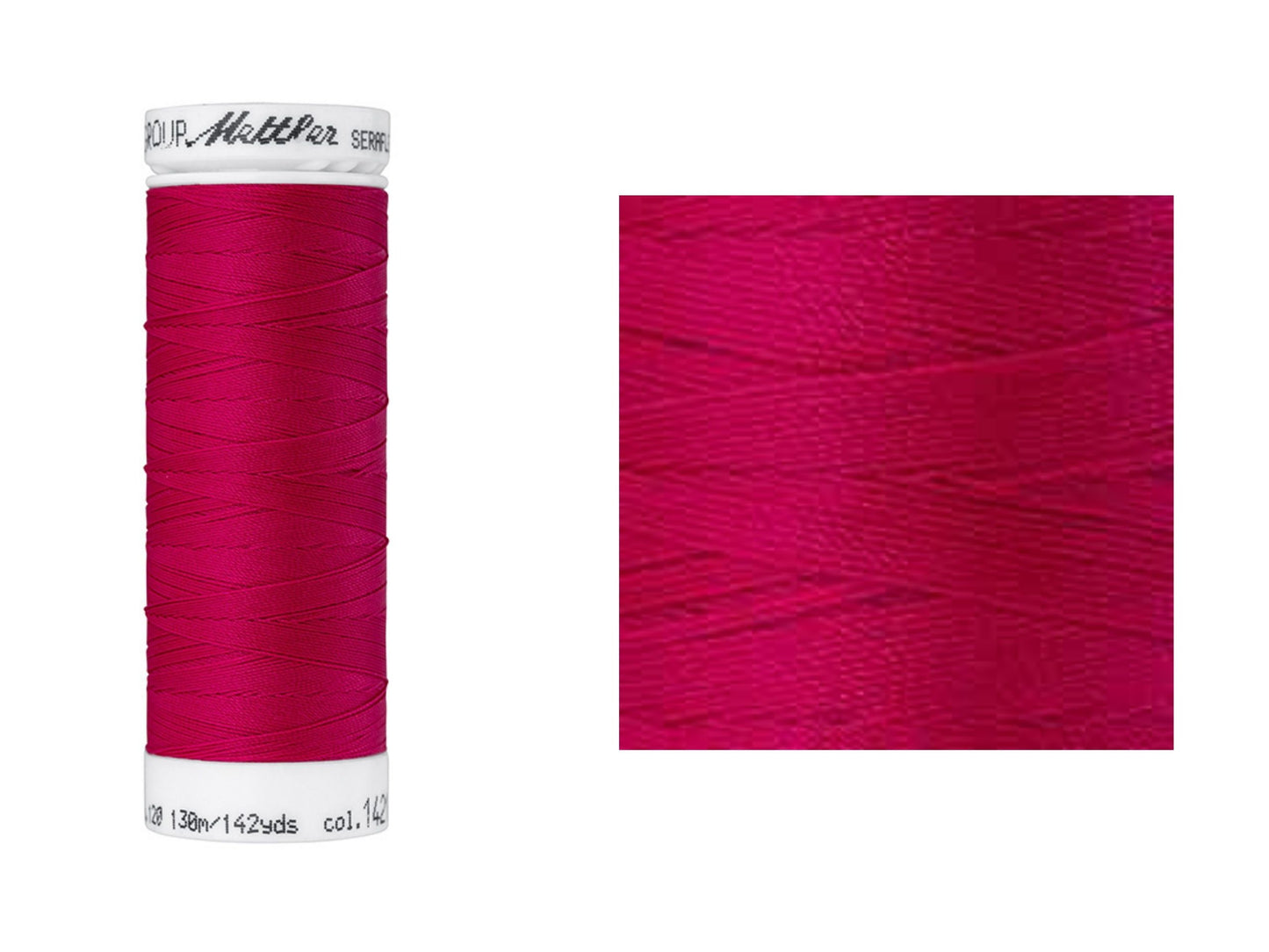 Seraflex Elastik-Nähgarn Fuchsia