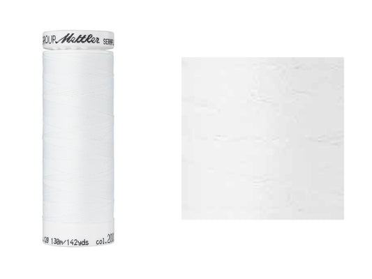 Seraflex Elastik-Nähgarn Weiß  2000