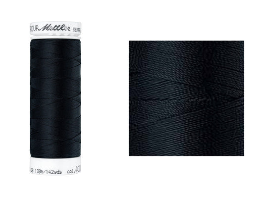 Seraflex Elastik-Nähgarn Schwarz
