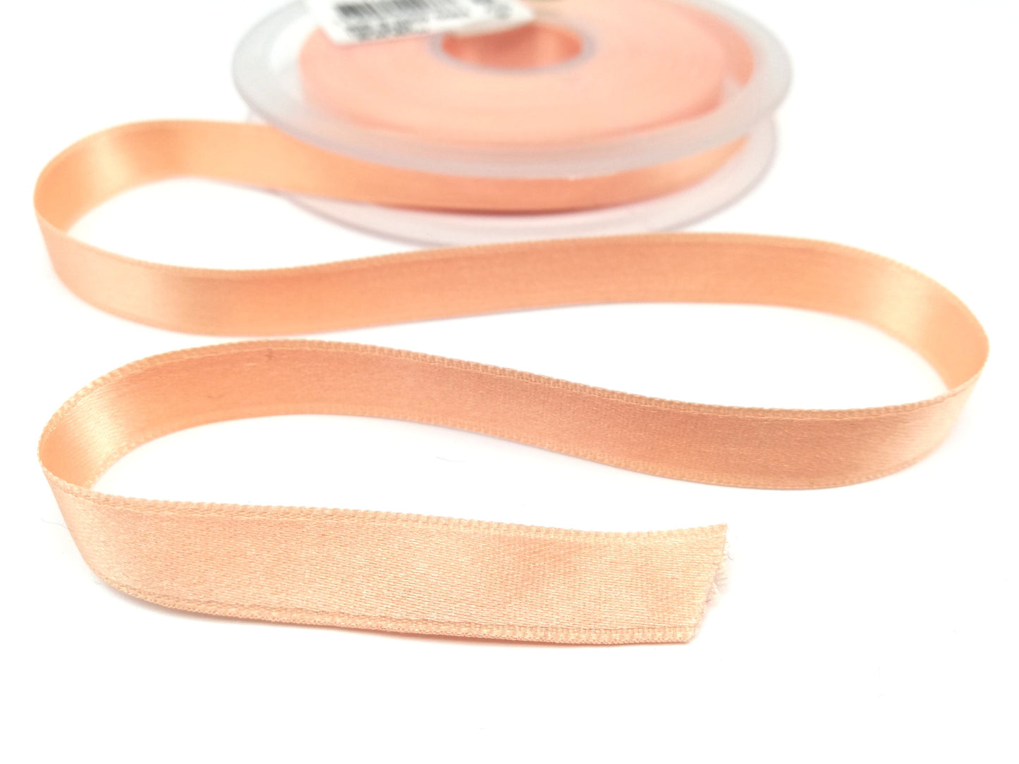 Satinband 10 mm helles Apricot 084