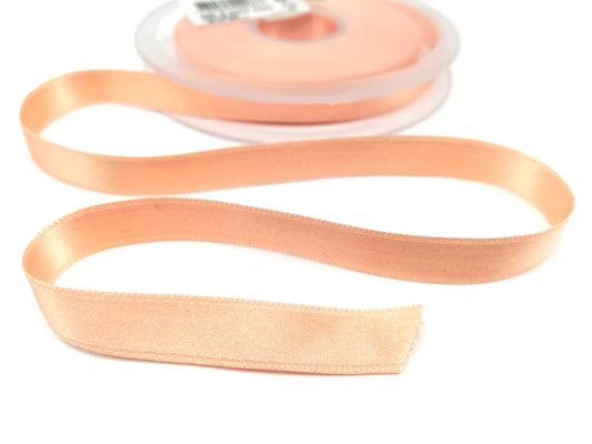 Satinband 10 mm helles Apricot 084