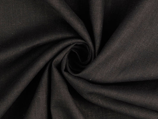 Leinen Schwarz gewaschen