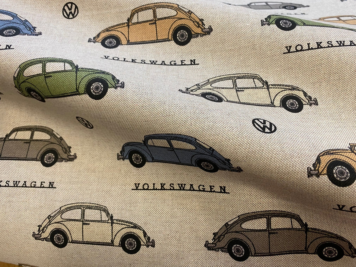 Dekostoff Volkswagen-Retro