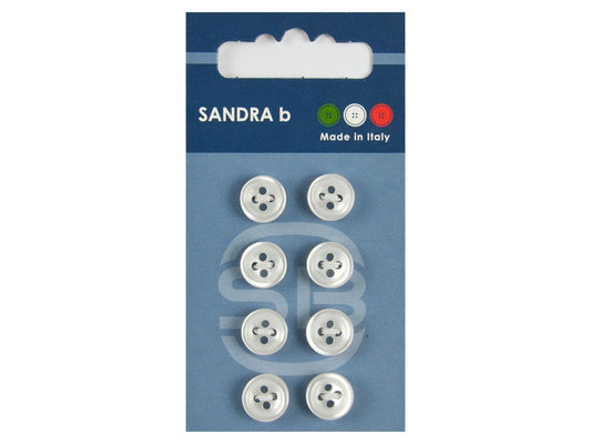 Knopf 4-Loch 10 mm weiß