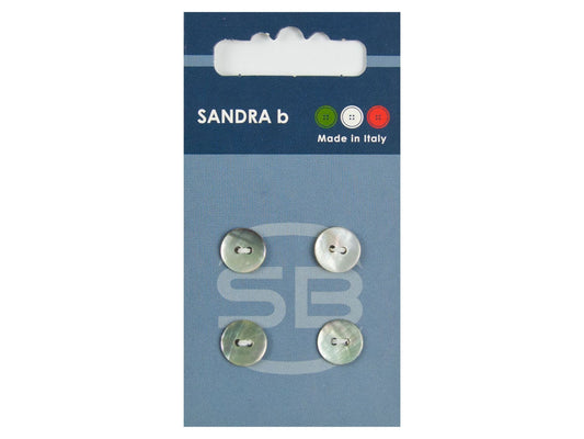 Knopf 2-Loch 10 mm Perlmutt