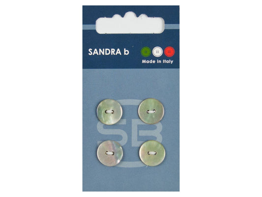 Knopf 2-Loch 12,5 mm Perlmutt