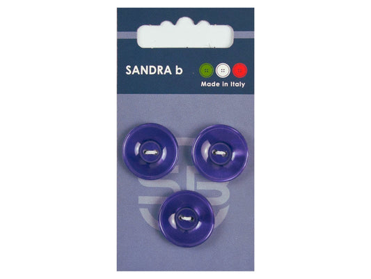 Knopf 2-Loch 20,5 mm violett lila