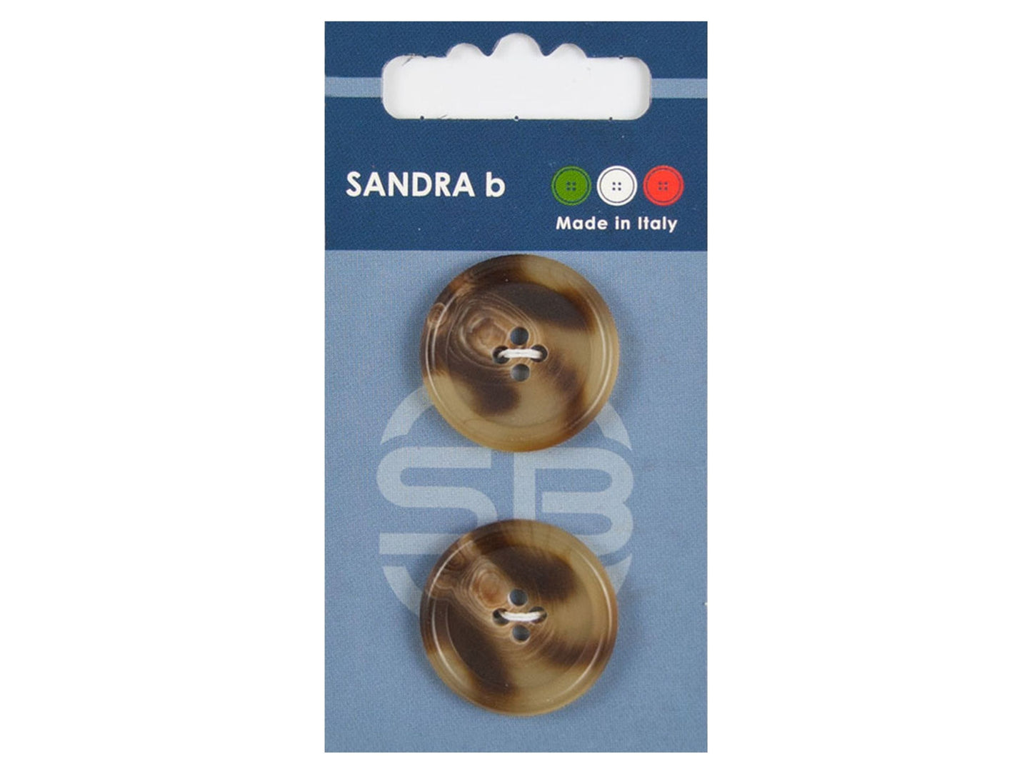 Knopf 4-Loch 25,5 mm beige