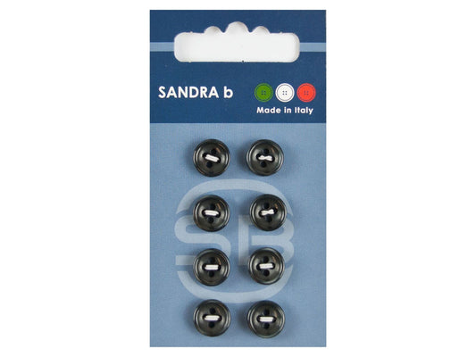 Knopf 4-Loch 10 mm schwarz